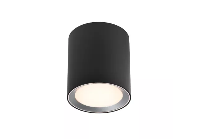 Landon plafondlamp zwart incl. LED (h.14cm)