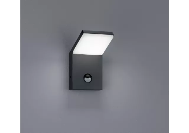 Pearl Wandlicht antraciet met sensor incl. LED