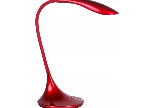 Bureaulamp rood (incl. LED)
