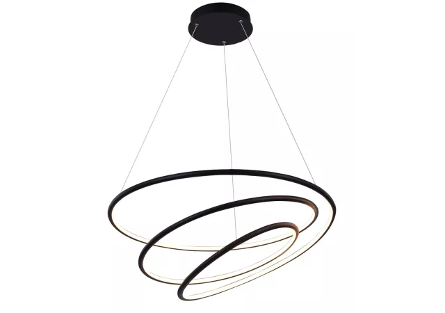 Hanglamp 73cm zwart (incl. LED)