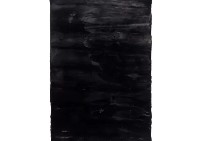 Tapijt Plush zwart (70x140)
