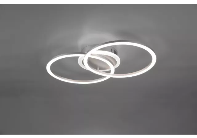 Plafondlamp Venida titanium (incl. LED)