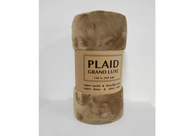 Plaid camel (150x200)