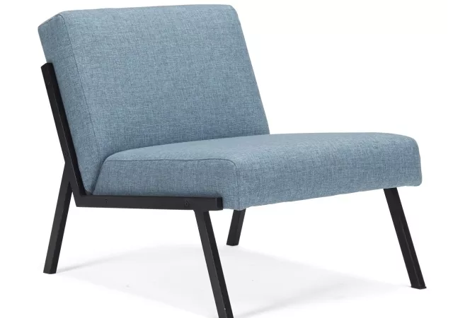 Fauteuil Innovation stof lichtblauw