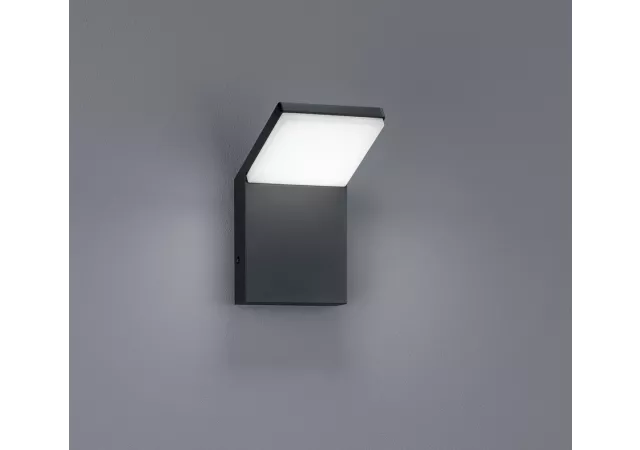 Pearl Wandlicht antraciet (incl. LED)