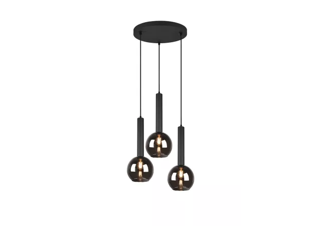Hanglamp Clayton zwart (excl. LED)