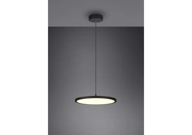 hanglamp tray zwart (incl. LED)