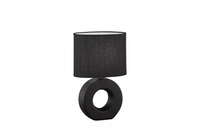 Tafellamp zwart (excl. led)