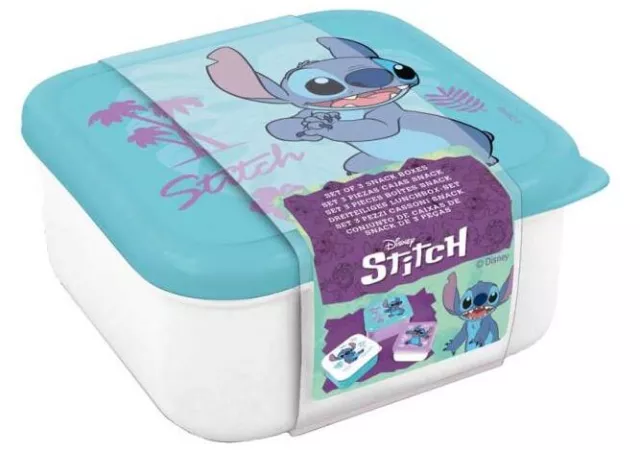 Stitch snack box set van 3