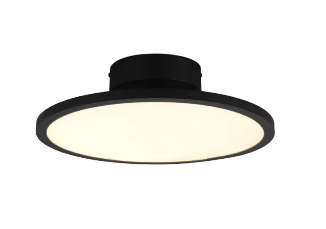 plafondlamp tray zwart (incl. Led)