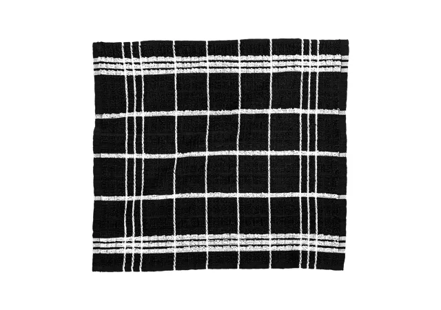vaatdoeken Oman zwart set/6 (32x35)