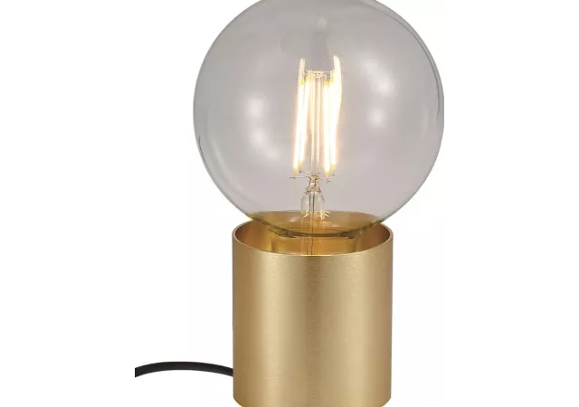tafellamp goud diam. 8cm (excl. led)