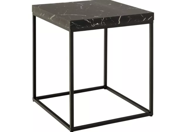 Salontafel black marble (40x40cm)