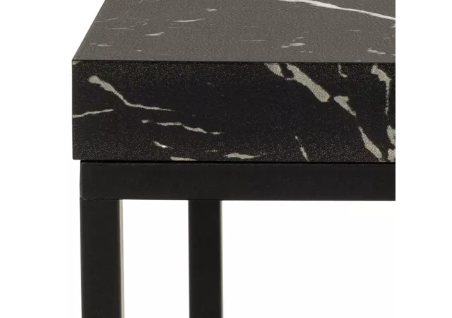 Salontafel black marble (40x40cm)