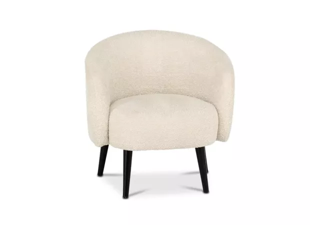 Fauteuil Coffee stof crème
