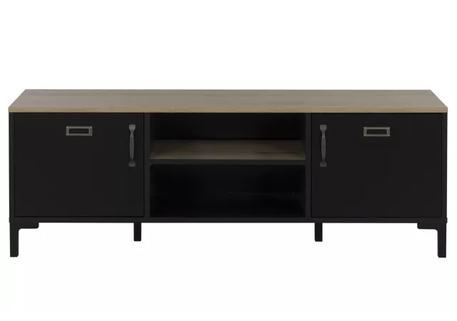 TV meubel zwart metaal (136 cm)