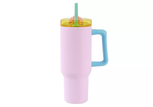 travel mug 1200ml pink