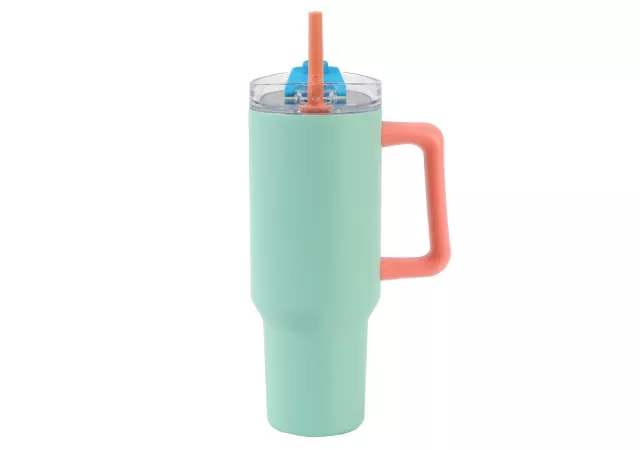 Travel mug 1200ml aqua green