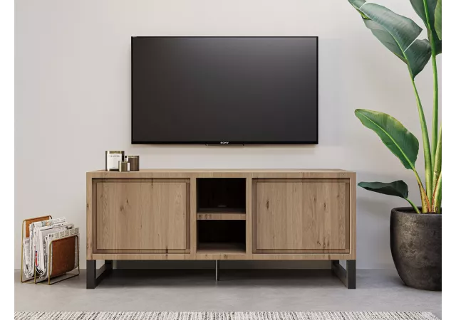 Tv-meubel millenium oak nature (215cm)