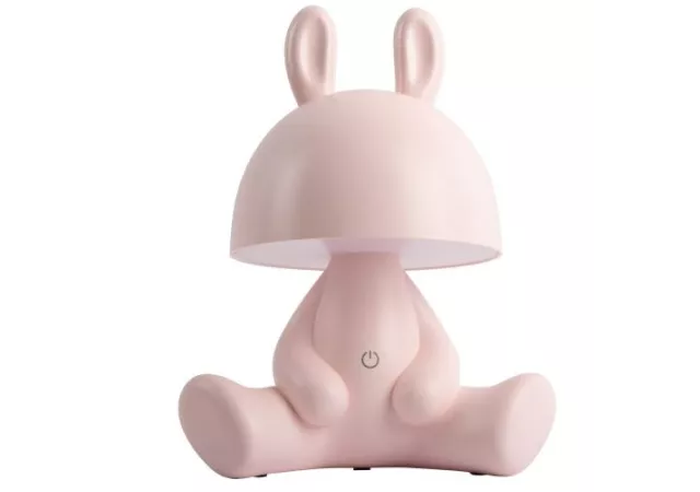 tafellamp bunny soft pink (incl. led)