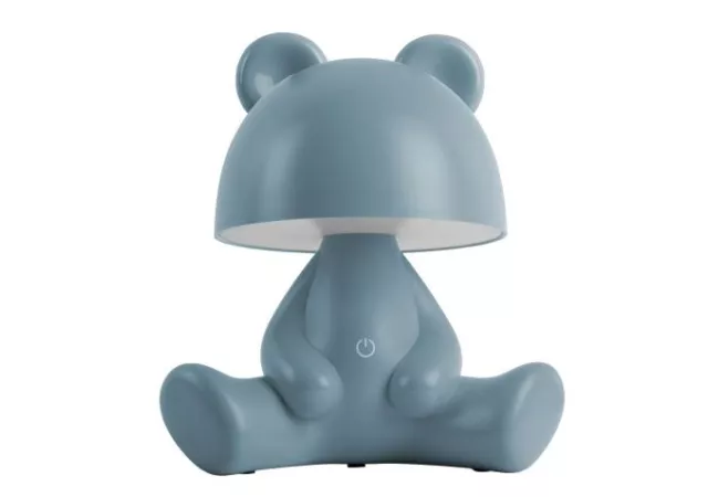 tafellamp bear licht blauw (incl. led)