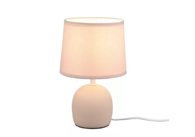 Malu tafellamp beige (excl. led)