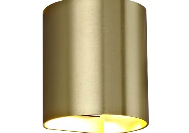 Wandlamp goud (excl. LED)