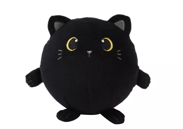 squishy cat zwart